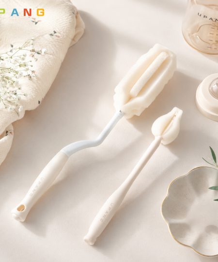 Bộ 2 Cọ rửa bình sữa Upang Mamma Baby Bottle Sponge Brush Set
